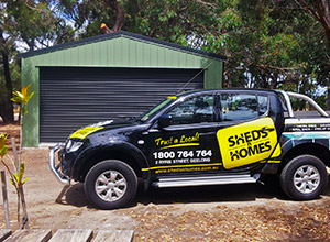 Sheds n Homes Facebook ad