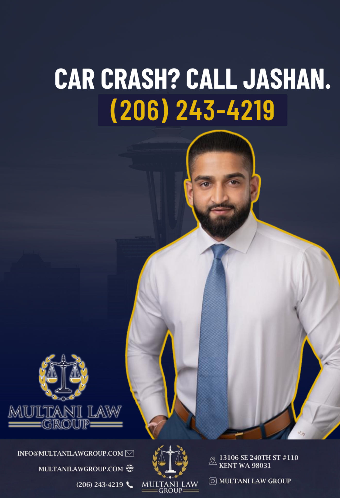 Multani Law Group Facebook ad