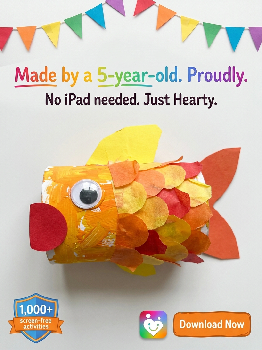 Hearty App Facebook ad