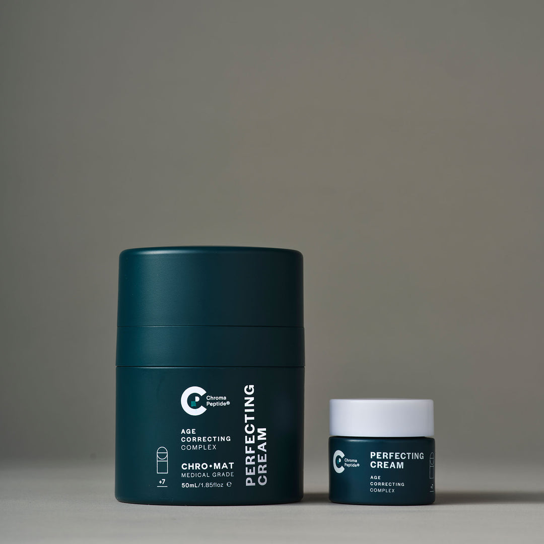 Chromat Skincare Facebook ad: CHROMAT is medical grade skincare, rooted in biotechnology…