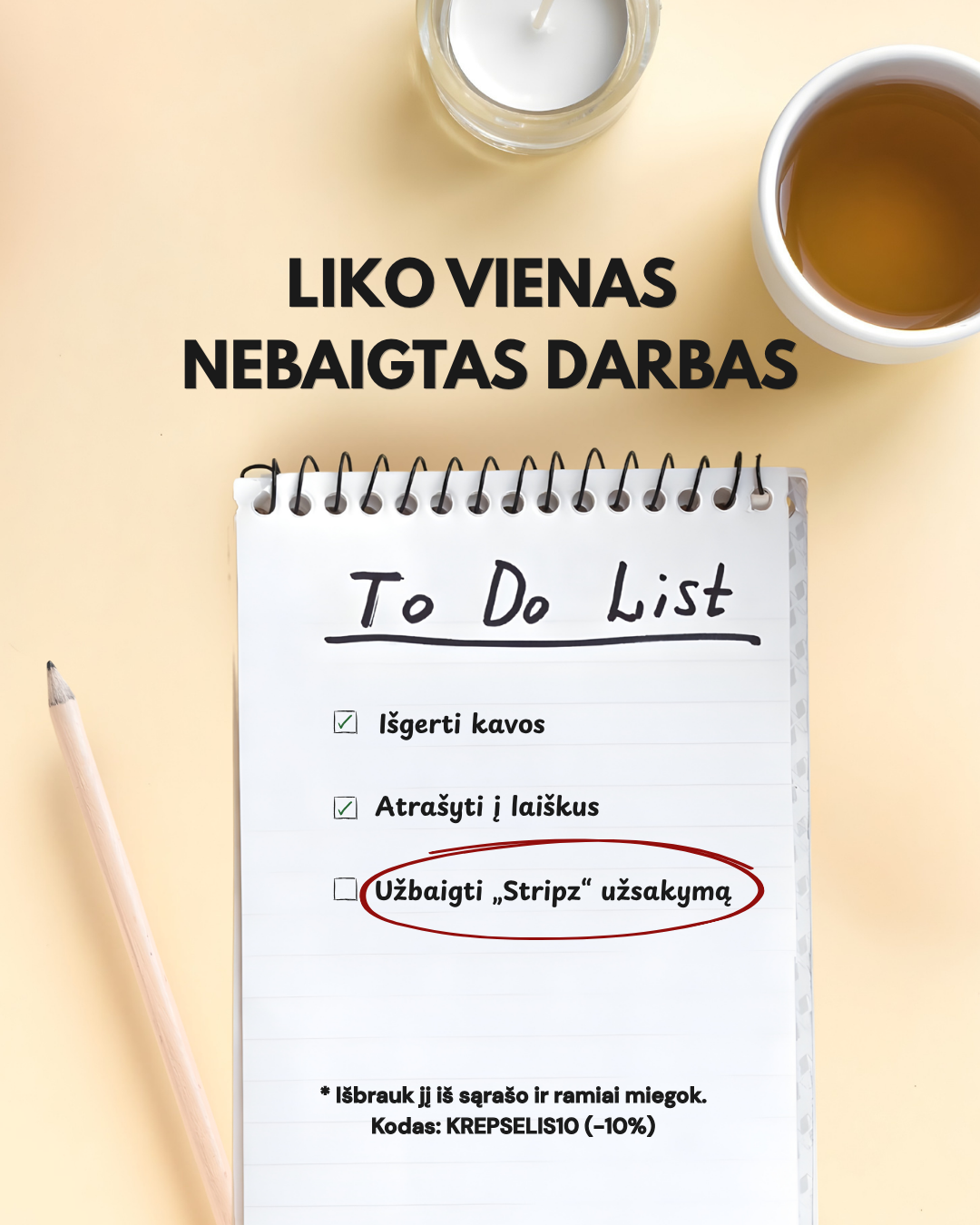 Stripz Facebook ad