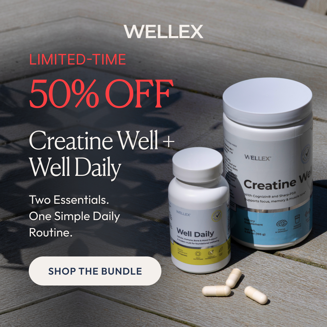 Wellex Facebook ad: End-of-Season Sale: 50% Off the Bundle
