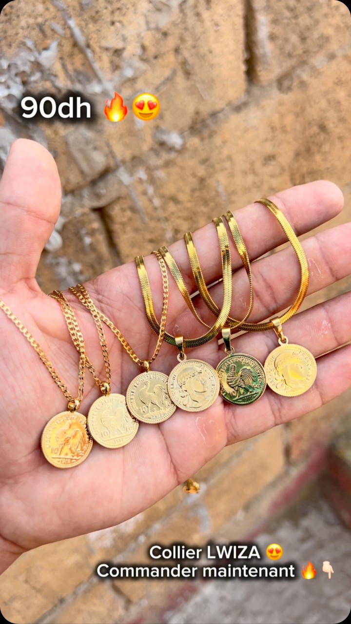 Prime accessoires Facebook ad: Collier LWIZA