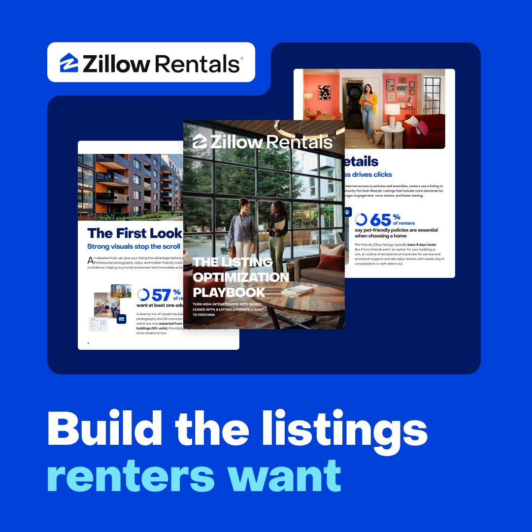 Zillow Rentals Facebook ad