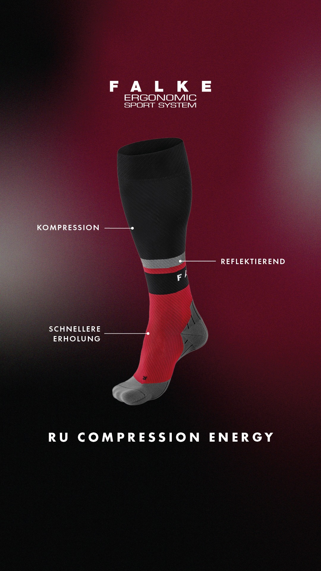 FALKE Ergonomic Sport System Facebook ad