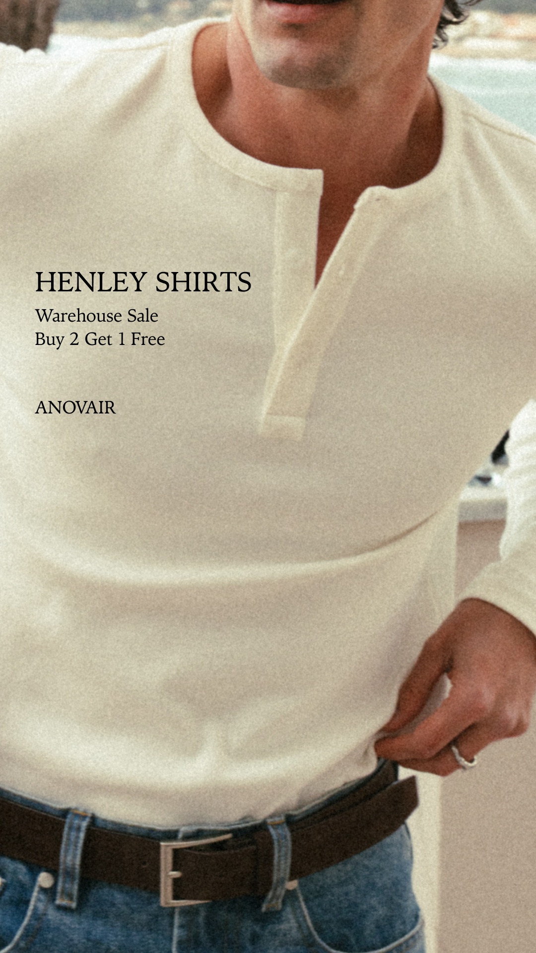 Anovair Facebook ad: Up to 50% Off