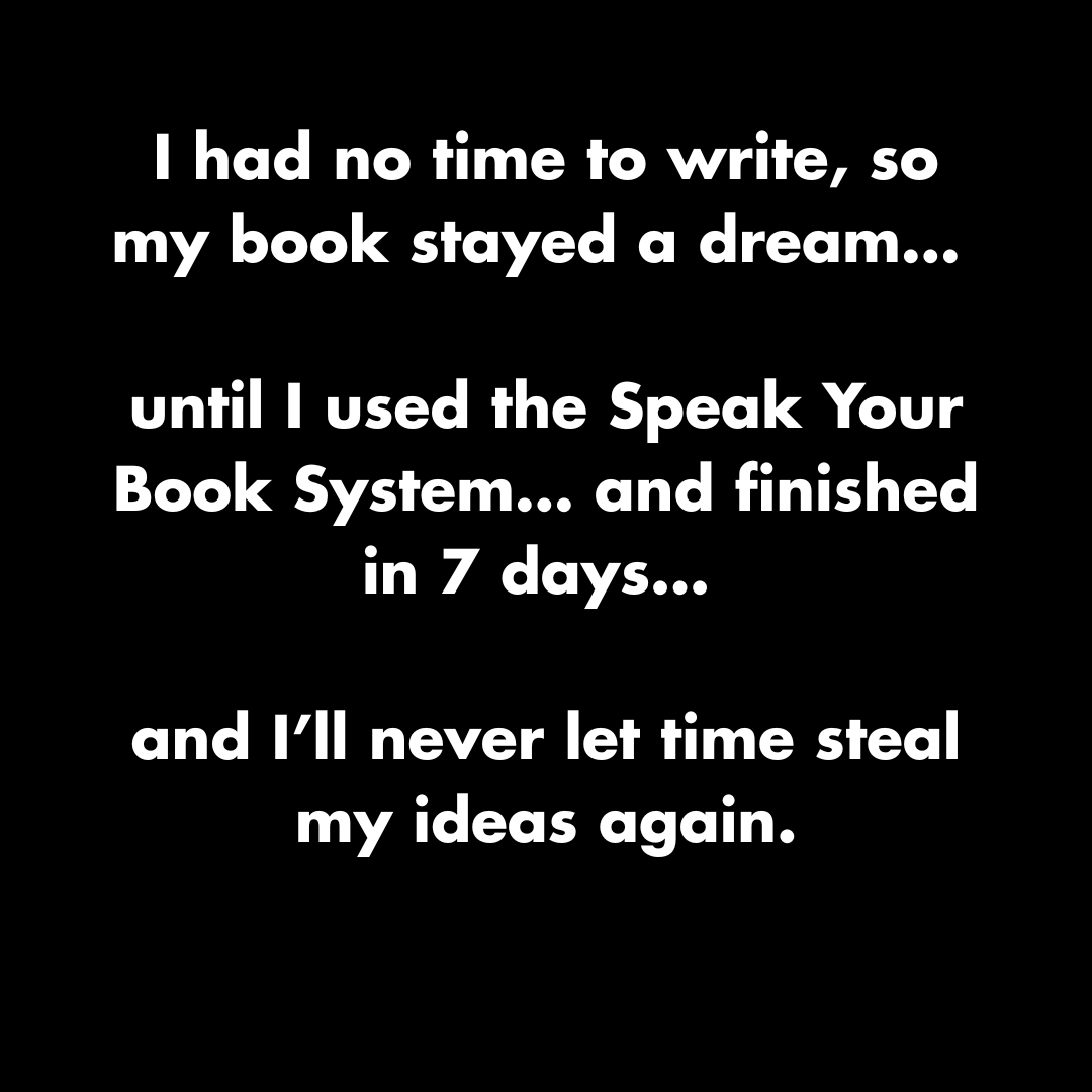 Jeremy Jones Facebook ad: Book done in just 7 days