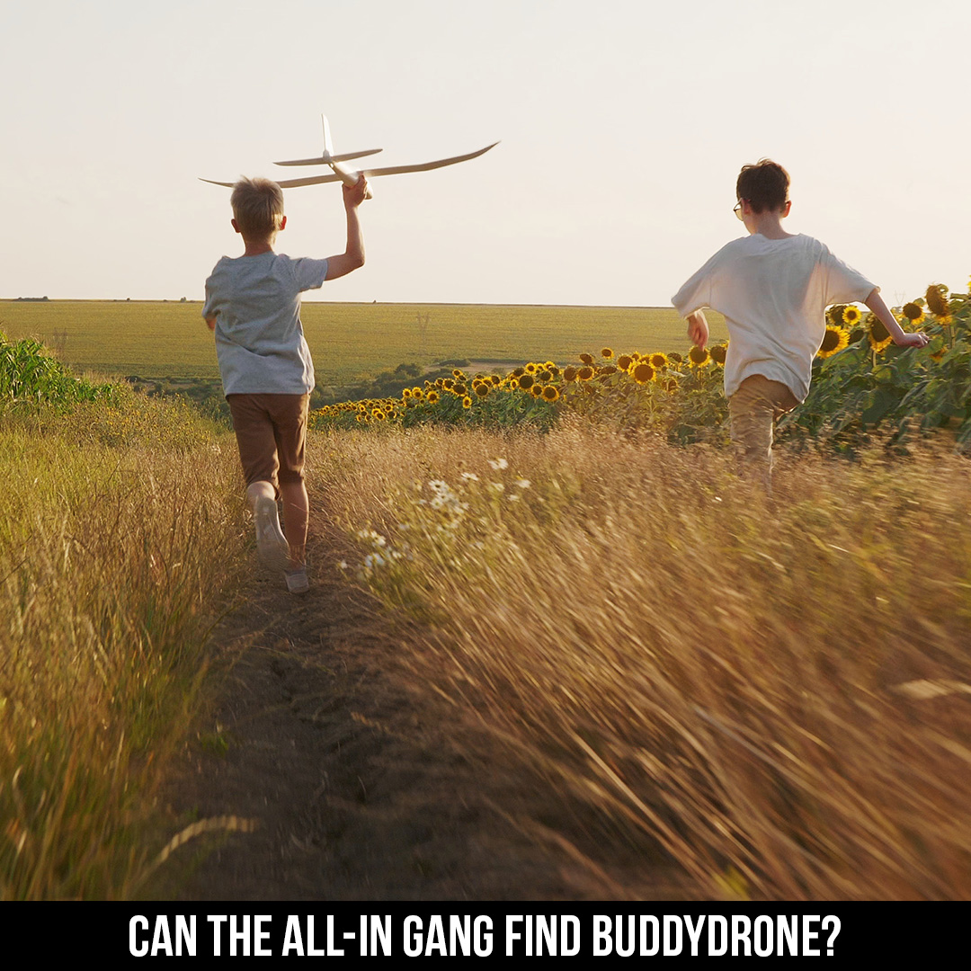 Bookmad Bookshelf Facebook ad: Join the All-In Gang on a faith-filled adventure…