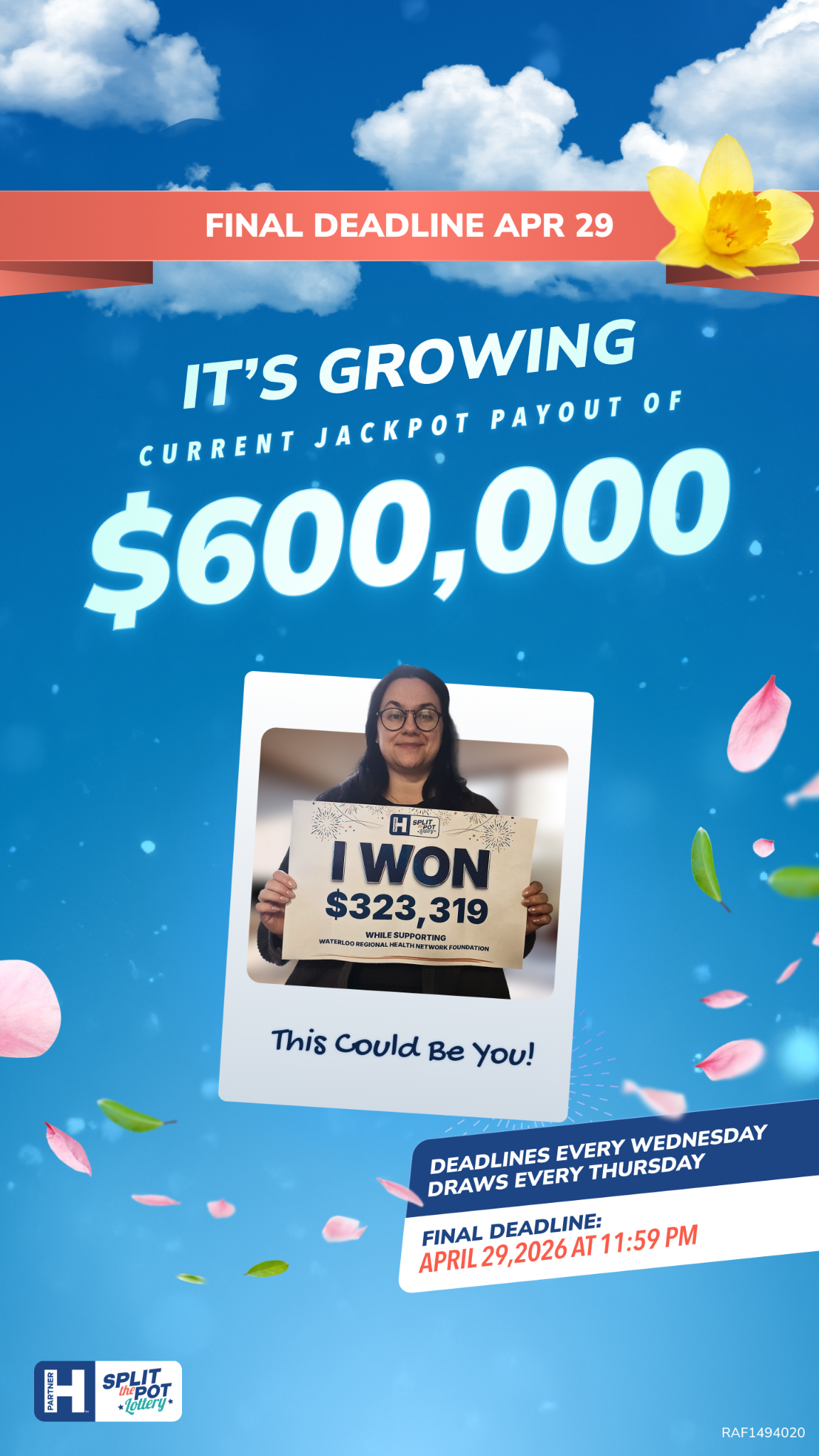 Waterloo Regional Health Network Foundation - WRHNF Facebook ad