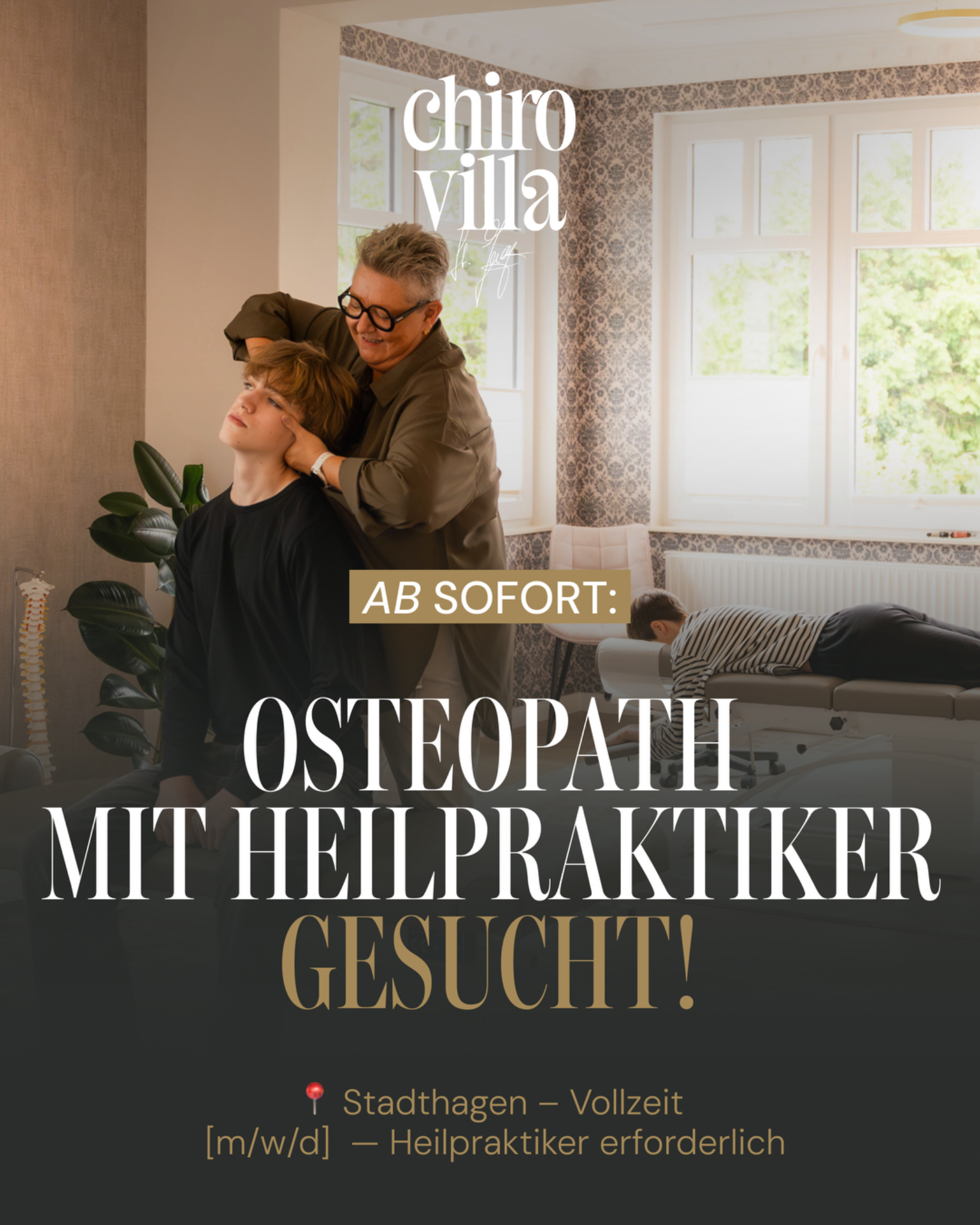 Chirovilla Facebook ad