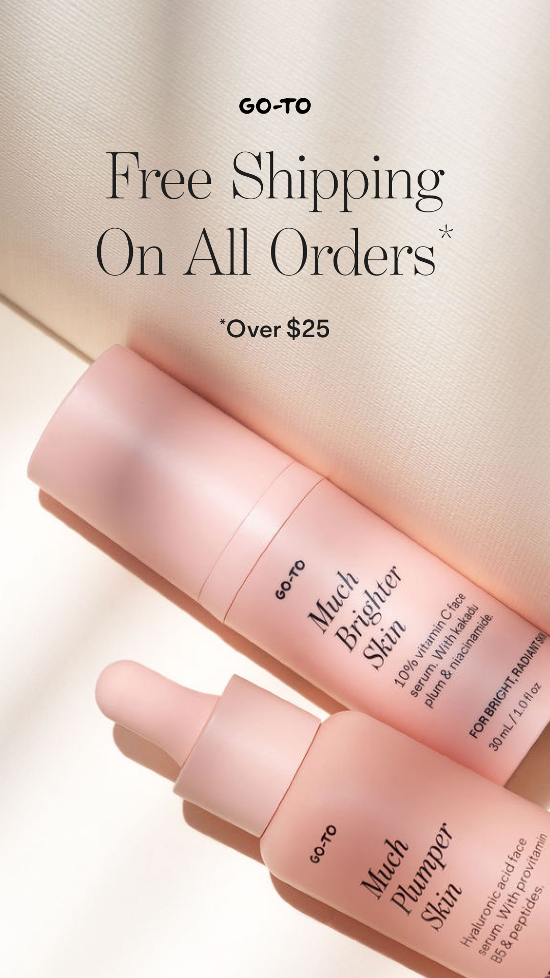 Go-To Skin Care Facebook ad