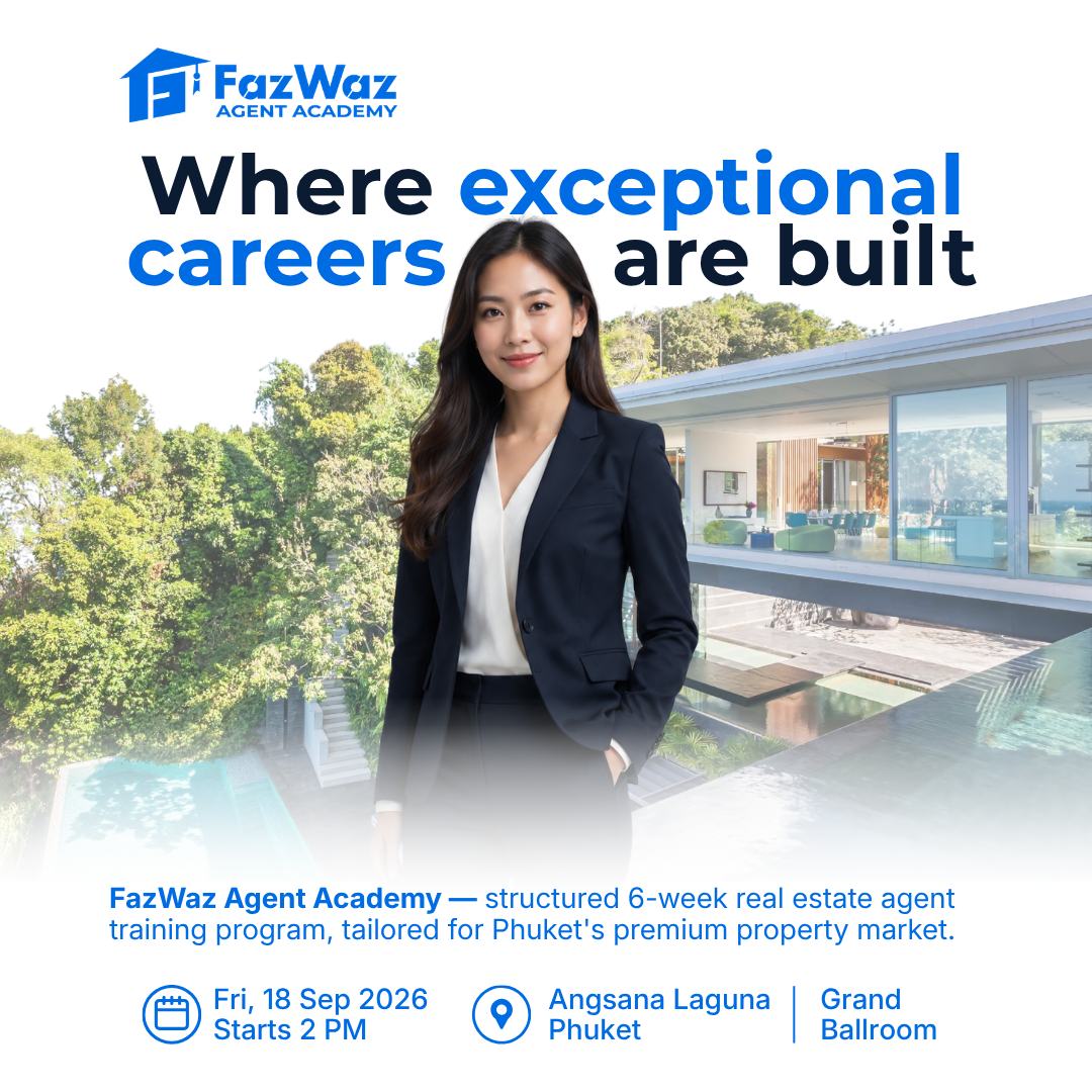FazWaz Facebook ad: FazWaz Agent Academy Phuket 2026