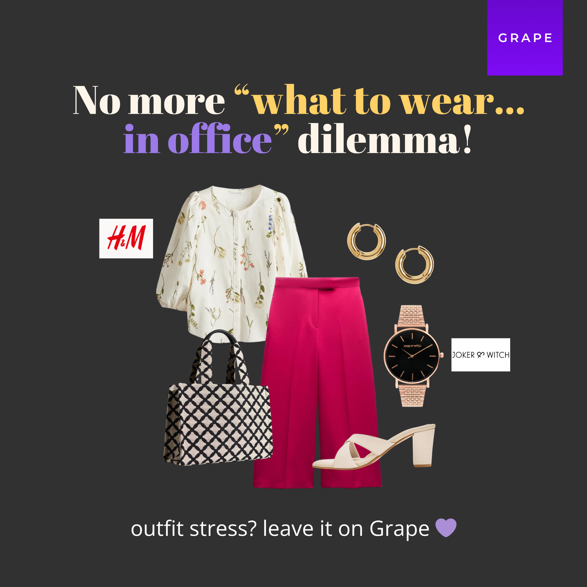 The Grape Town Facebook ad