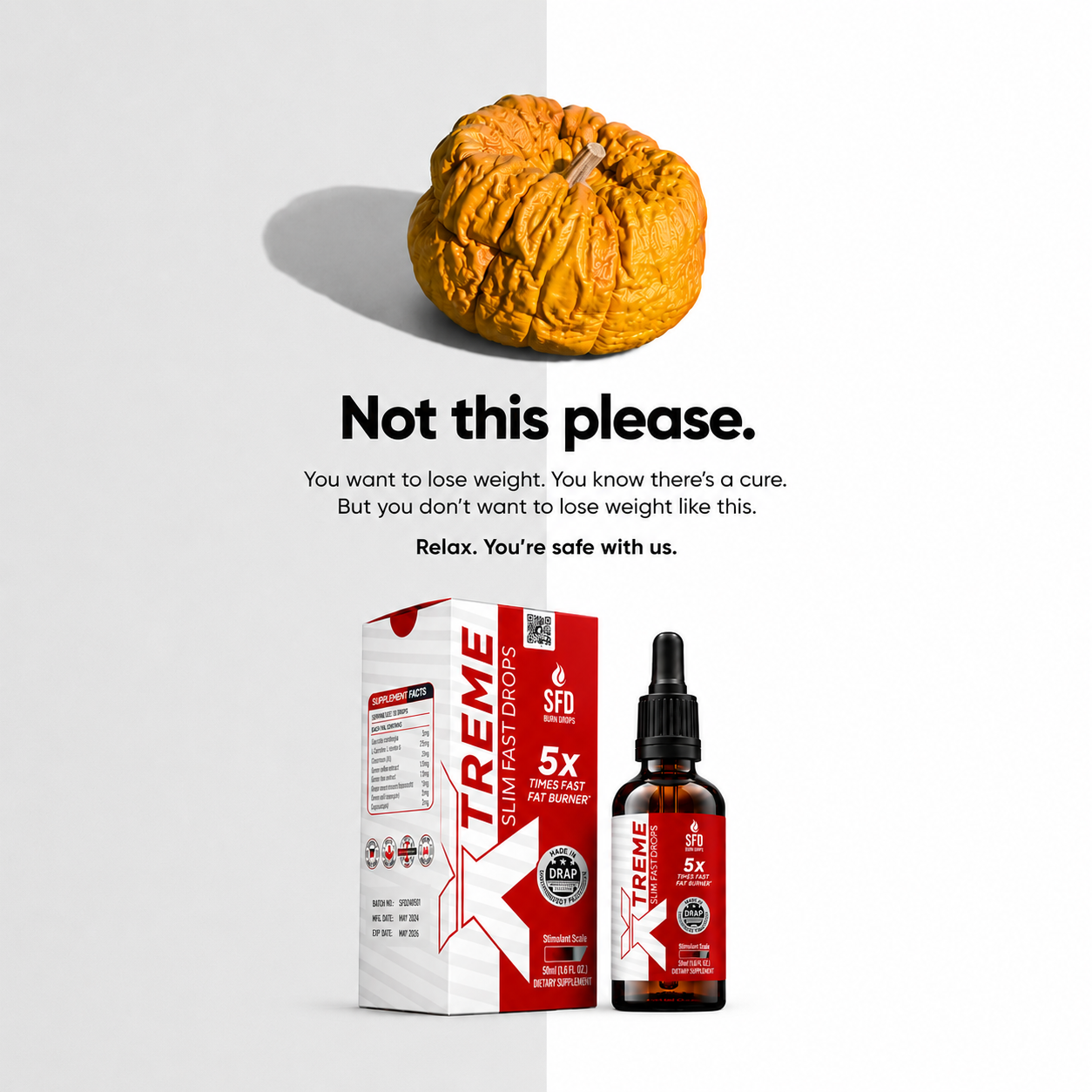 Slim Fast Drop Facebook ad