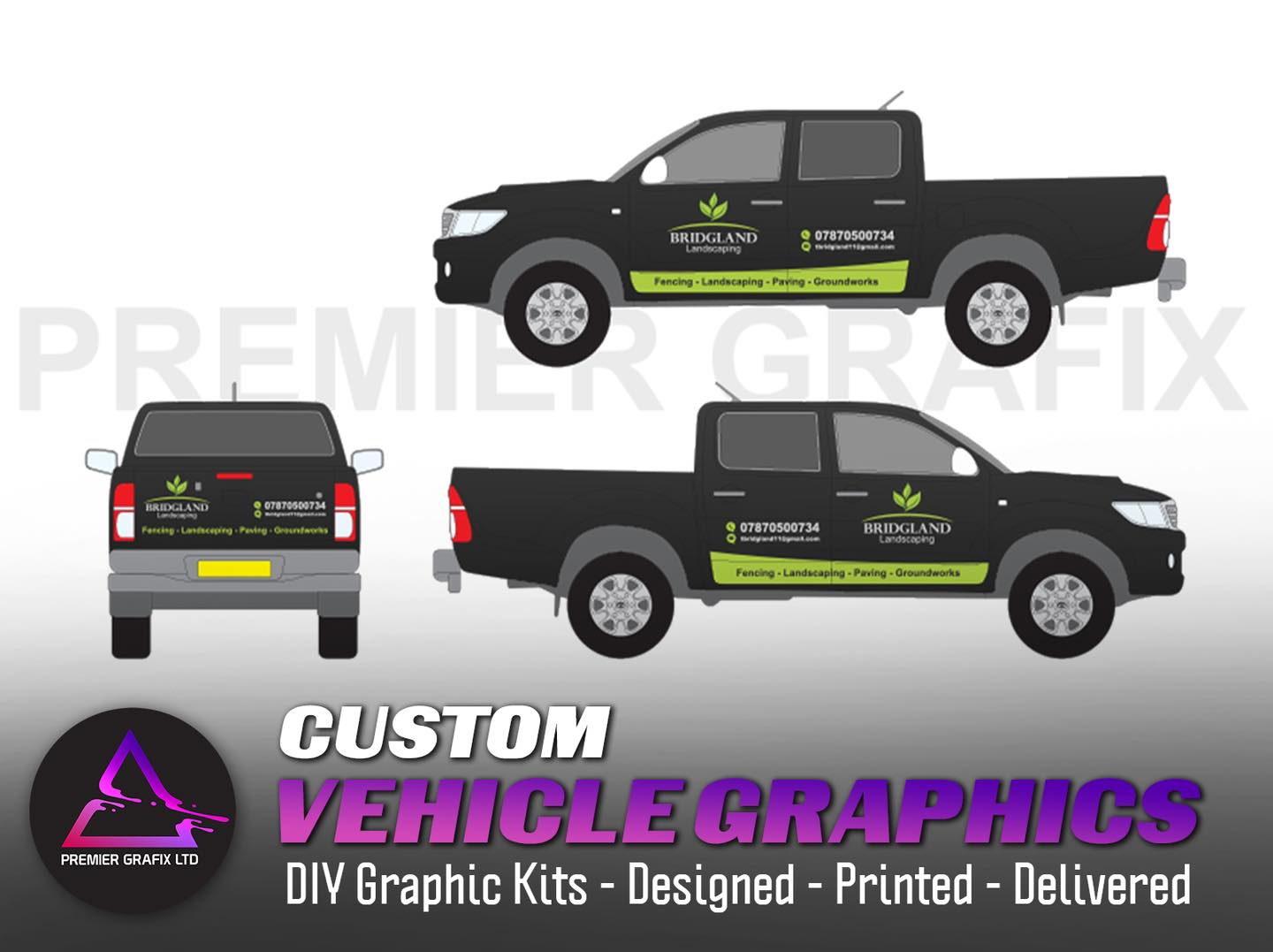Premier Grafix Ltd Facebook ad: DIY VEHICLE GRAPHIC KITS