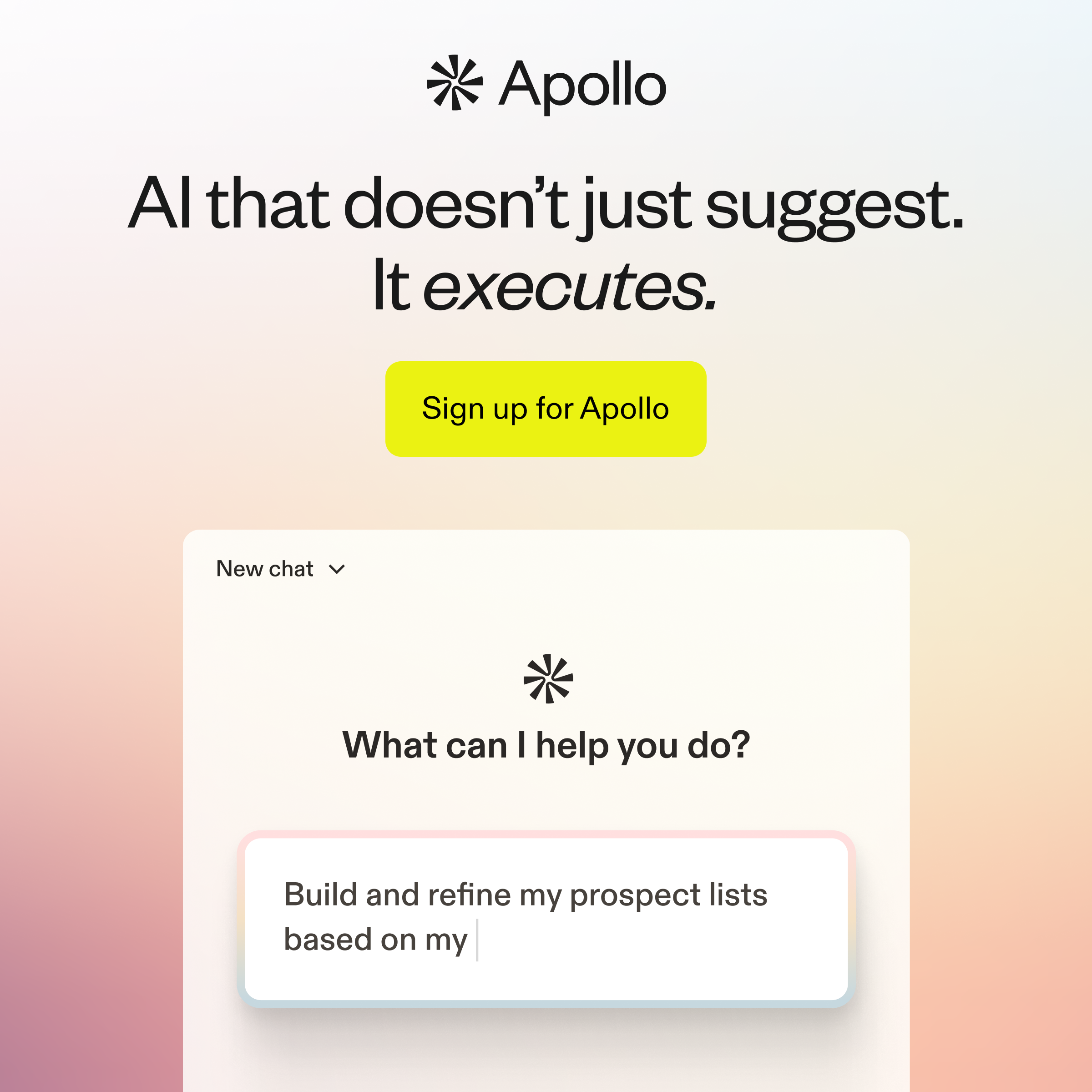 Apollo.io Facebook ad