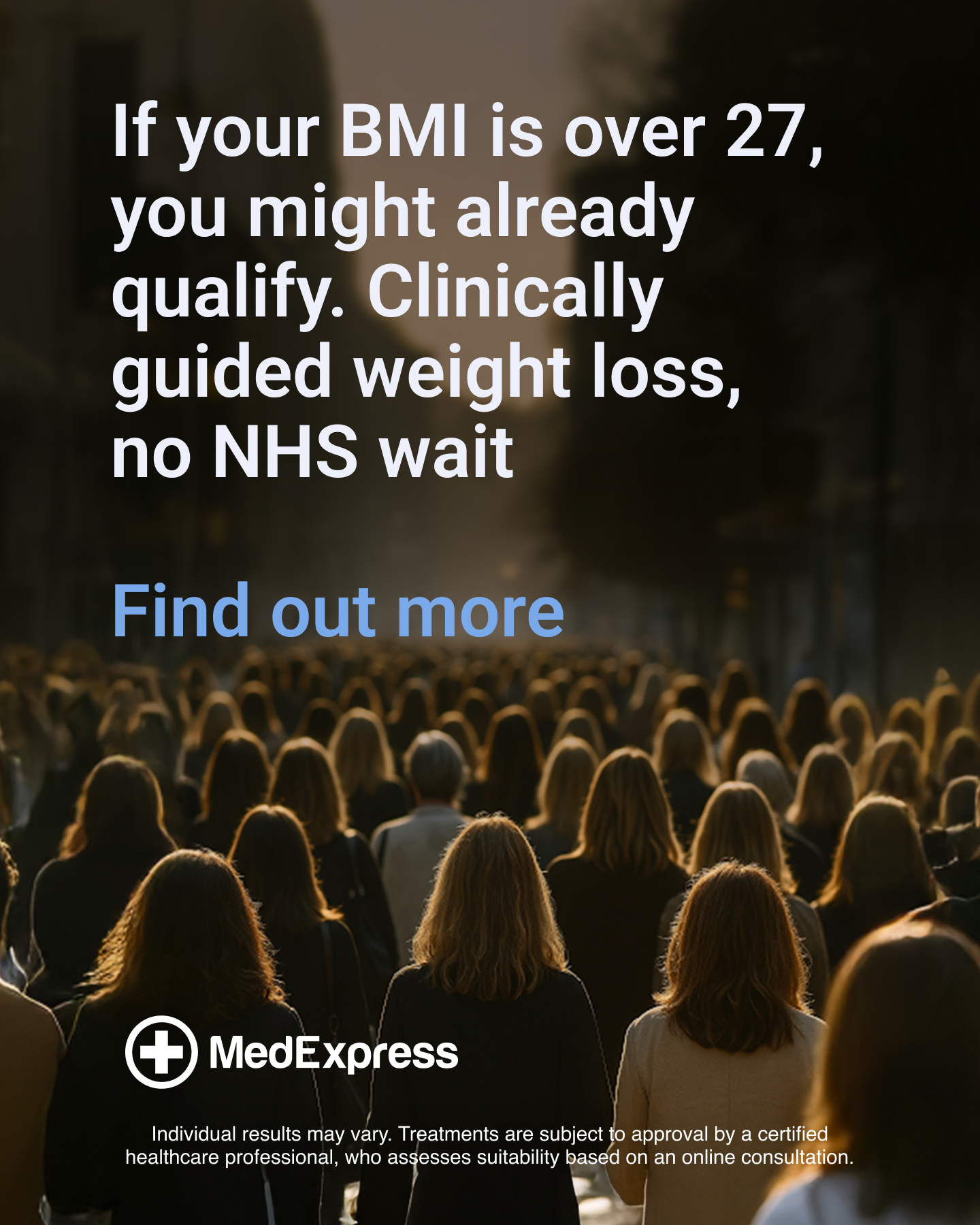 MedExpress Facebook ad