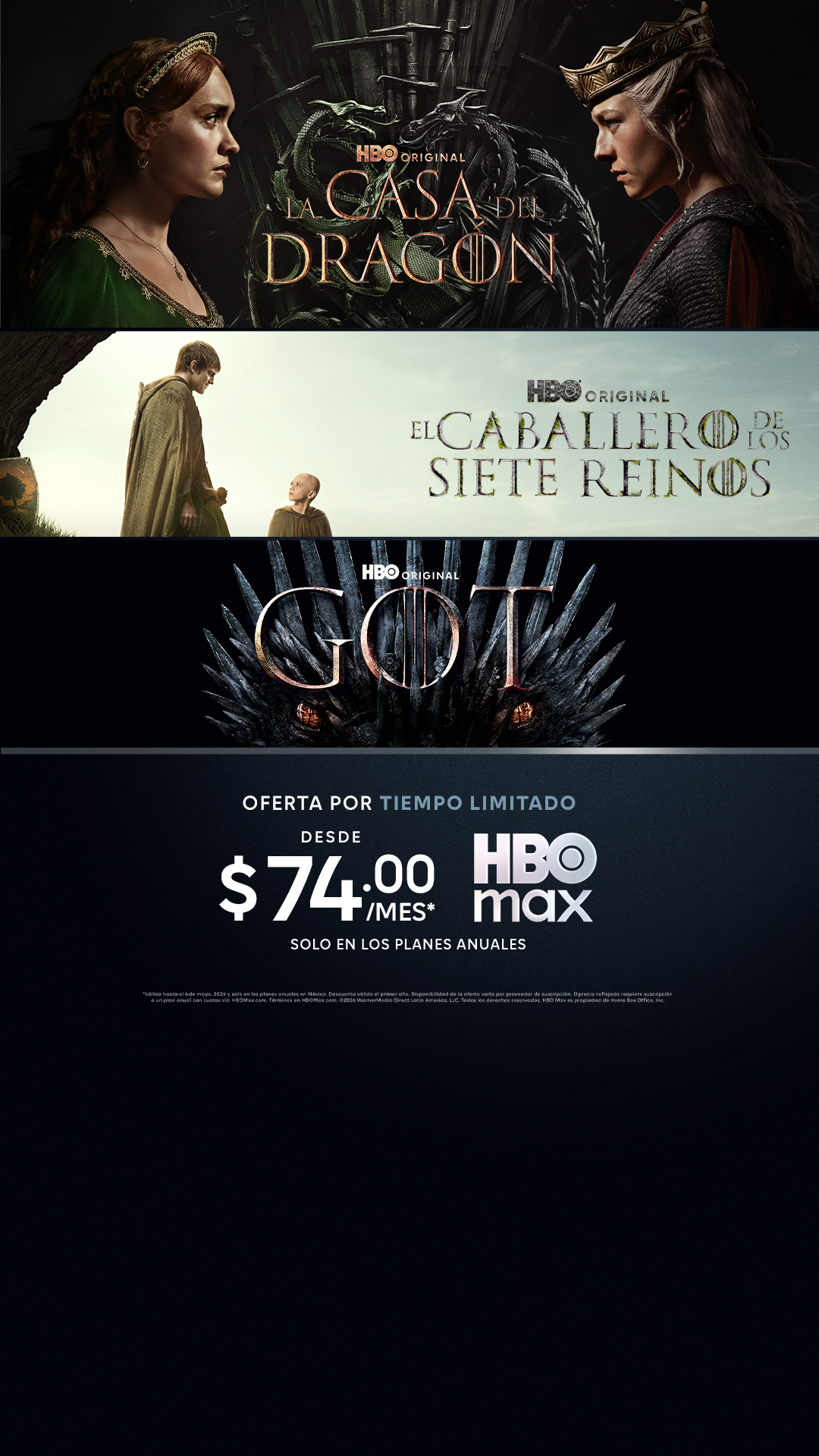 HBO Max Facebook ad