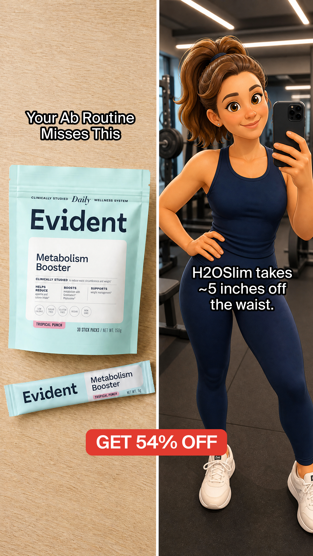 Evident Wellness Facebook ad