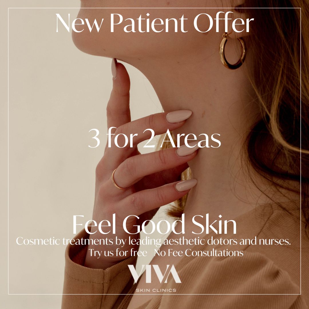 VIVA Skin Clinics Facebook ad from Feb 13, 2026