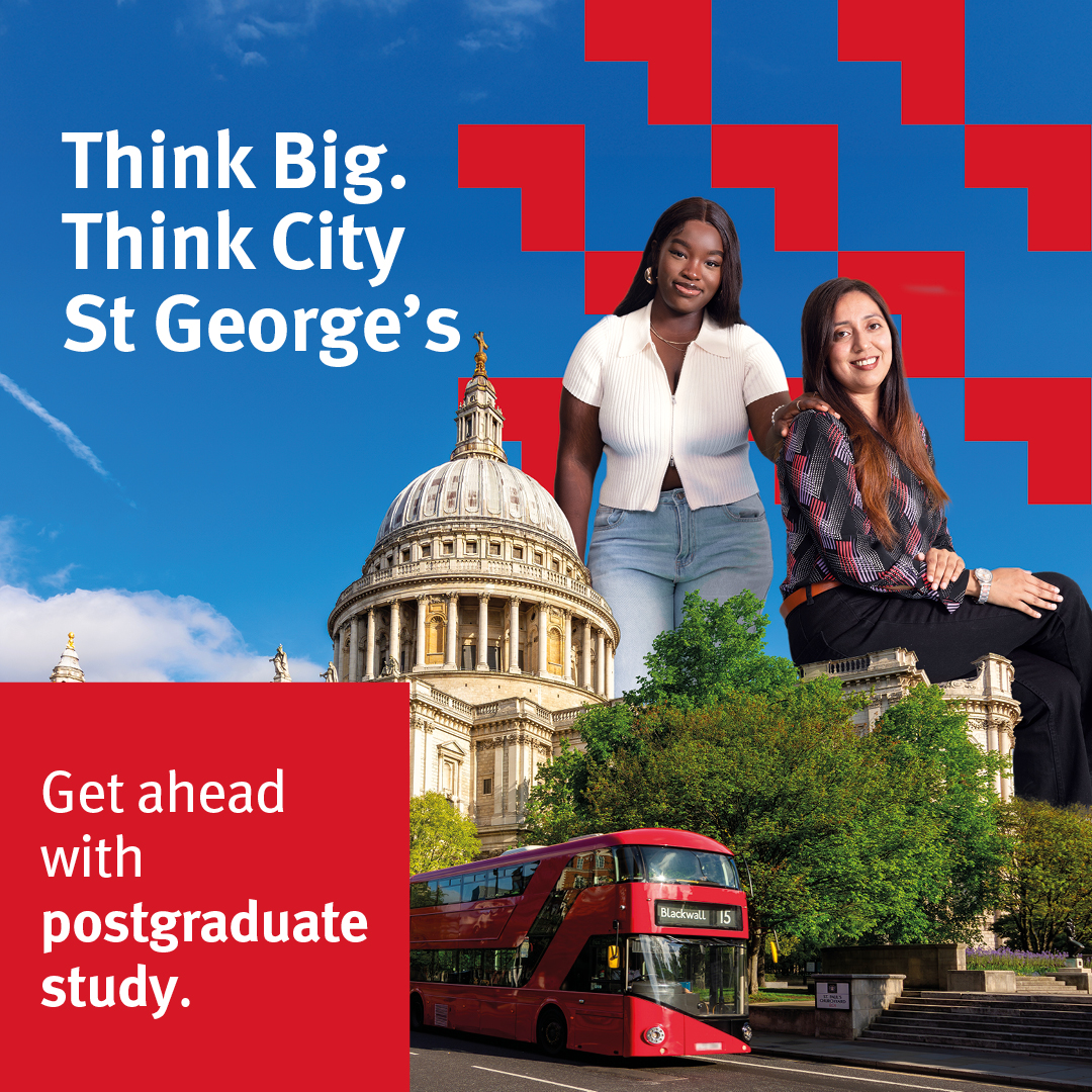 City St George’s, University of London Facebook ad