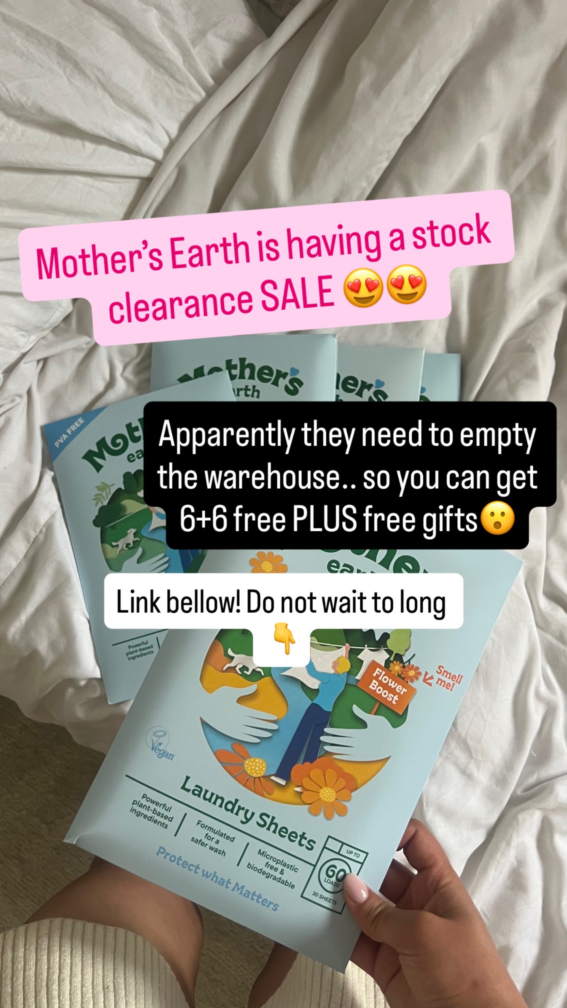 Mothers Earth Facebook ad
