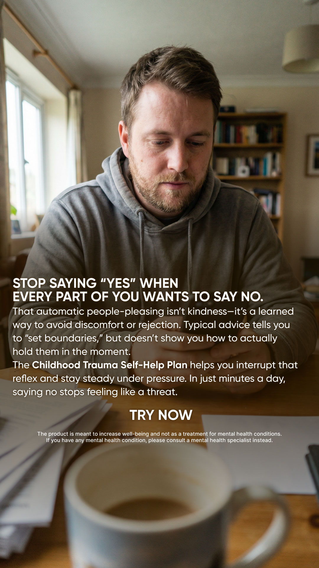 BetterMe: Mental Health Facebook ad