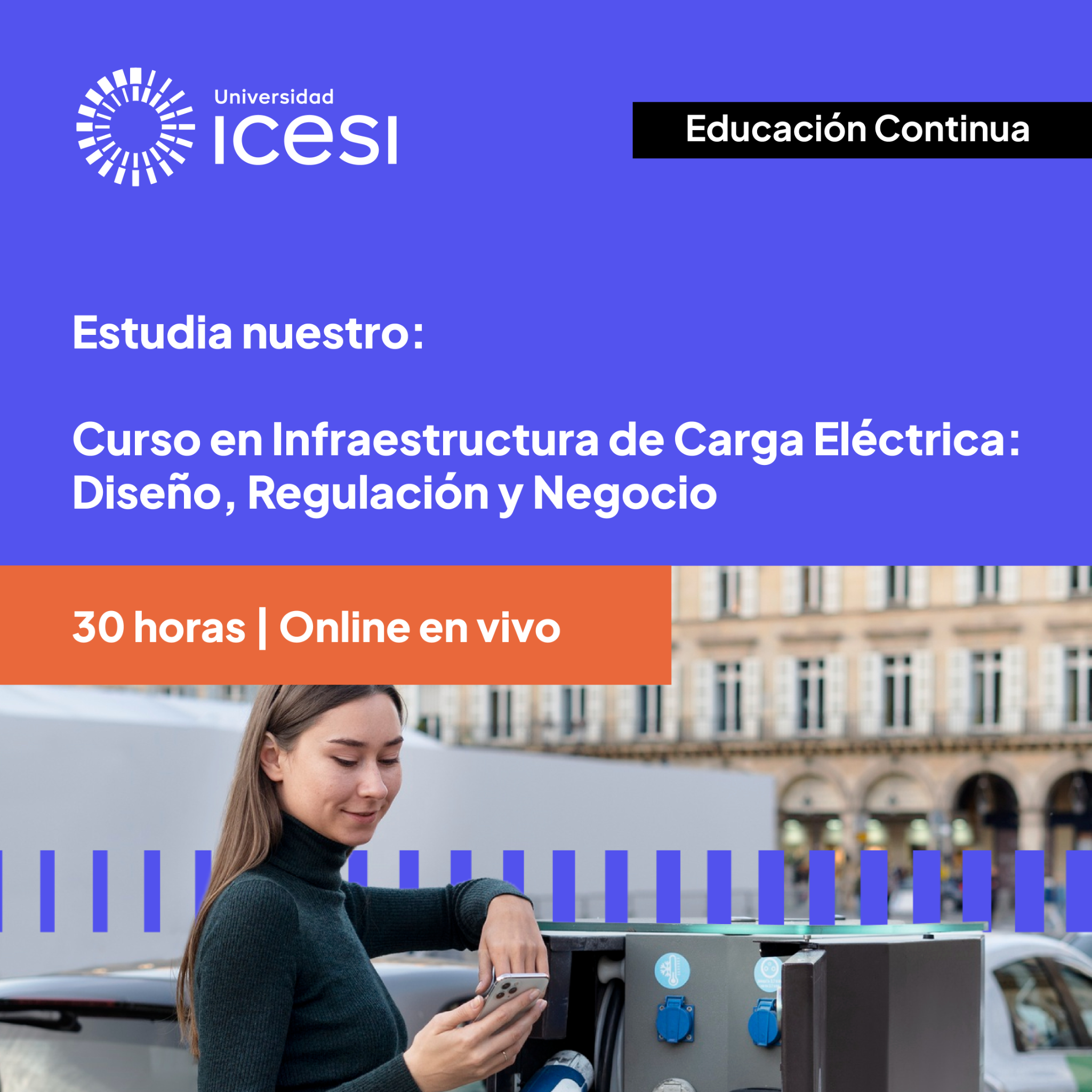 Educontinua Icesi Facebook ad: Desarrolla proyectos solares que se conviertan en negocios…