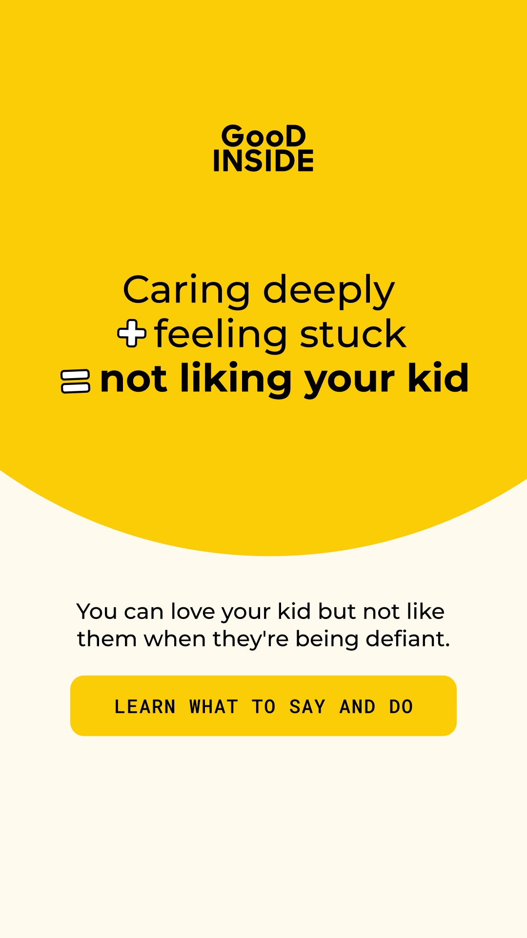 Dr. Becky at Good Inside Facebook ad