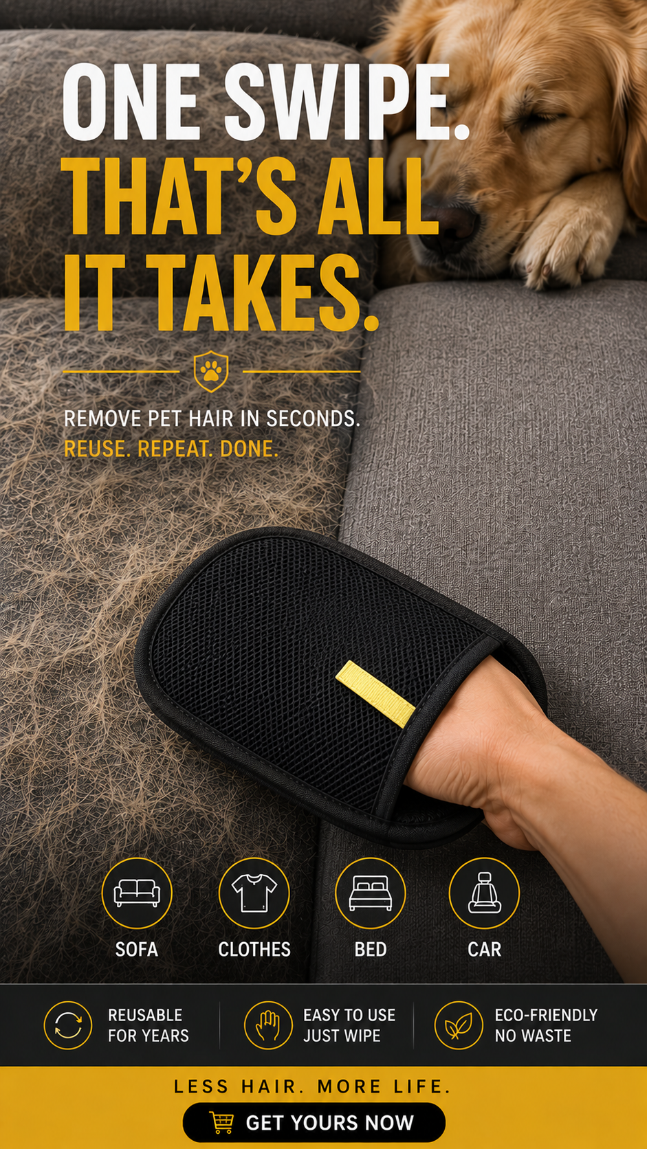 PawHaven Facebook ad: Be The Pet Parent Who Always Has A Clean Home.