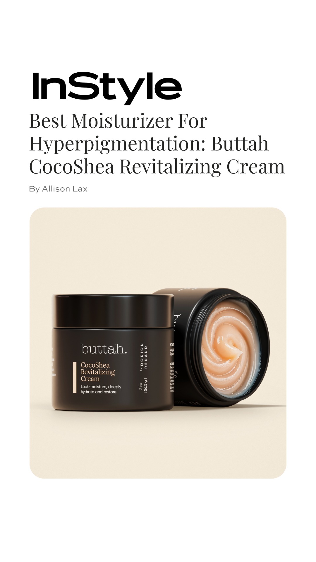 Buttah Skincare Facebook ad from Feb 19, 2026