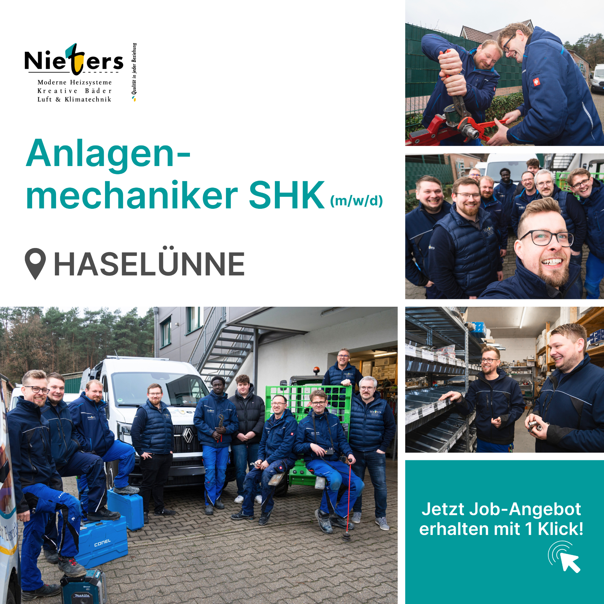 CandidateFlow: Anlagenmechaniker SHK Facebook ad
