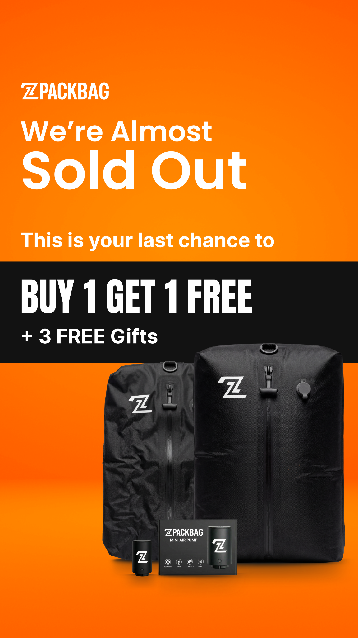 2packbag Facebook ad