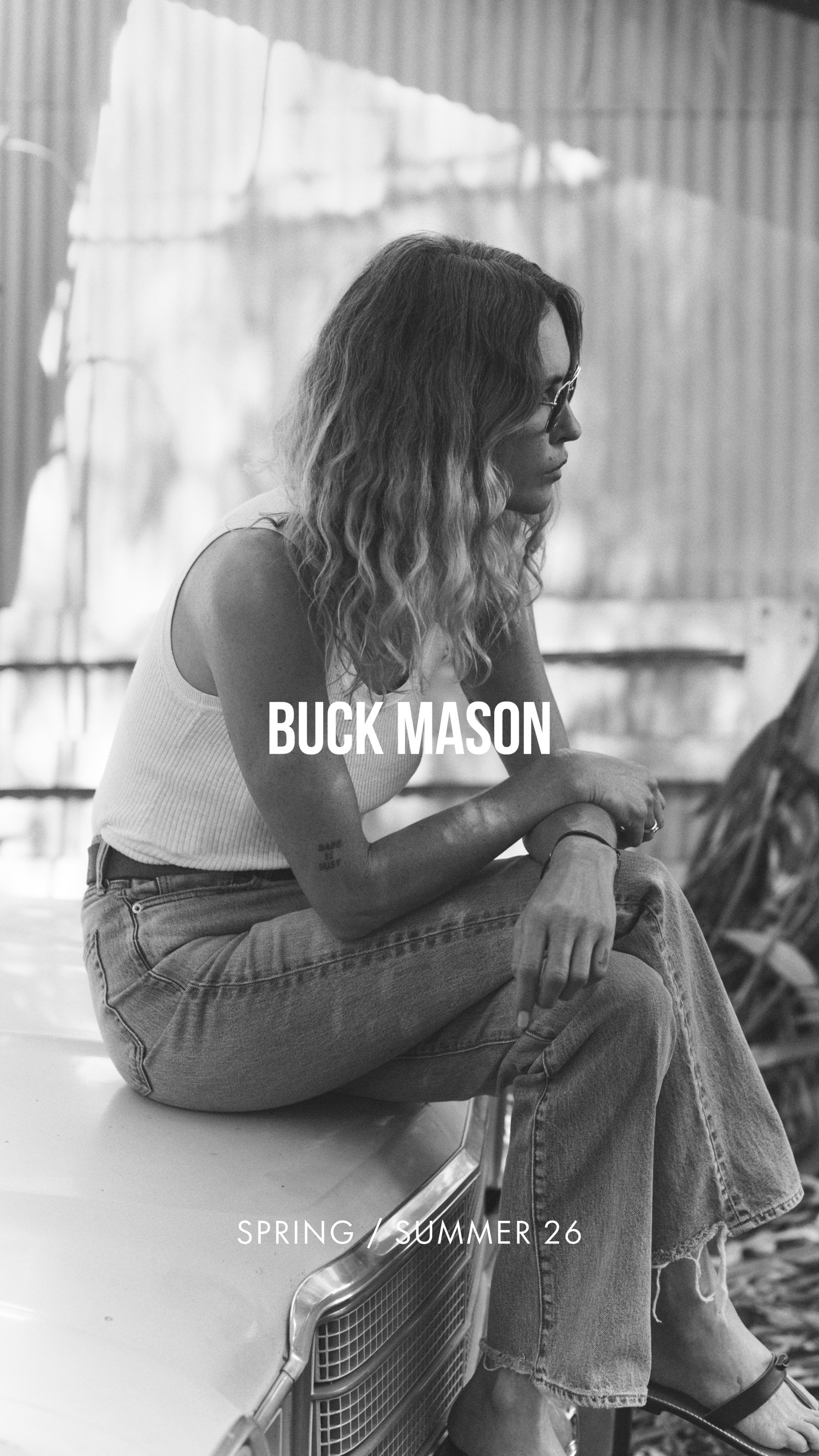 Buck Mason Women's Facebook ad