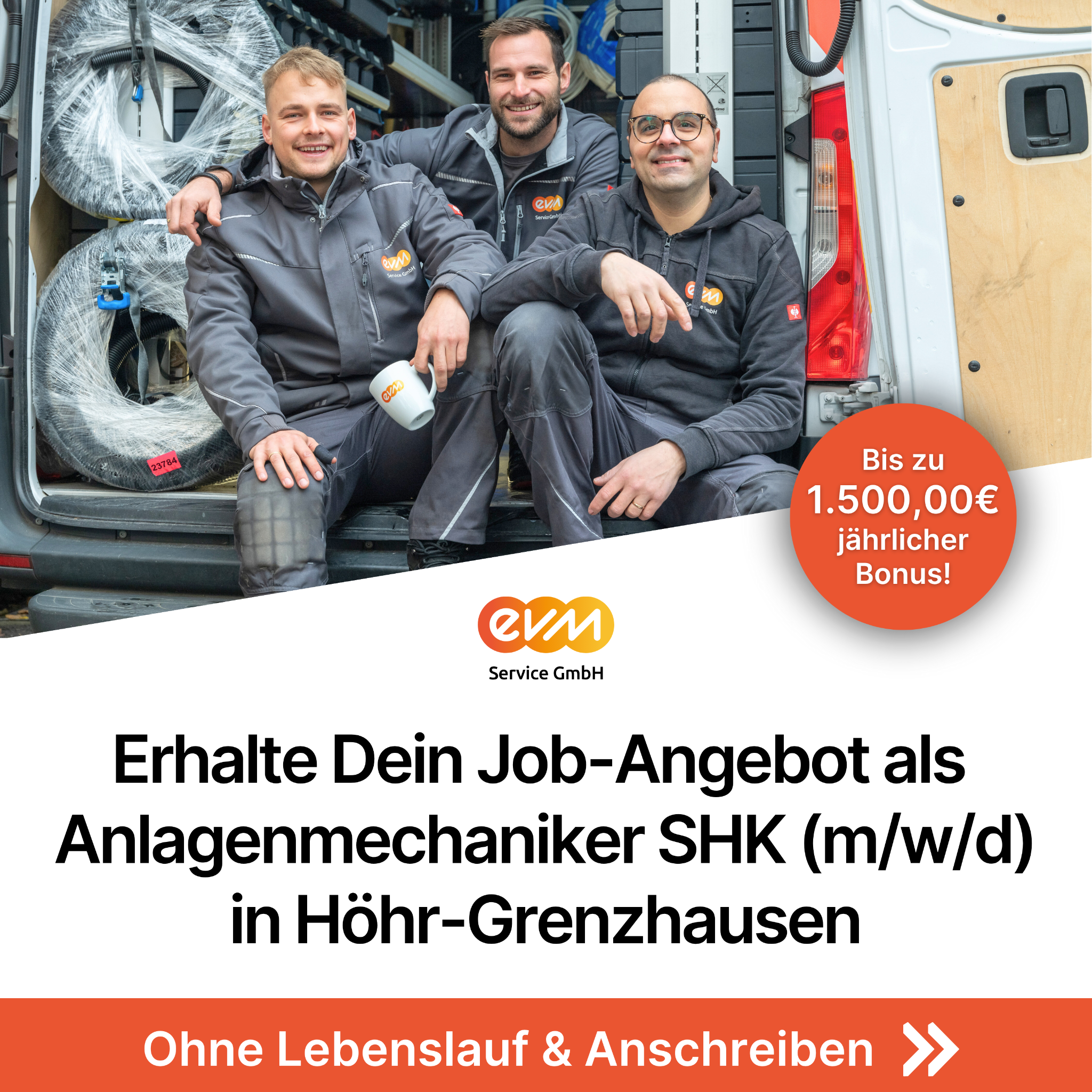 CandidateFlow: Anlagenmechaniker SHK Facebook ad