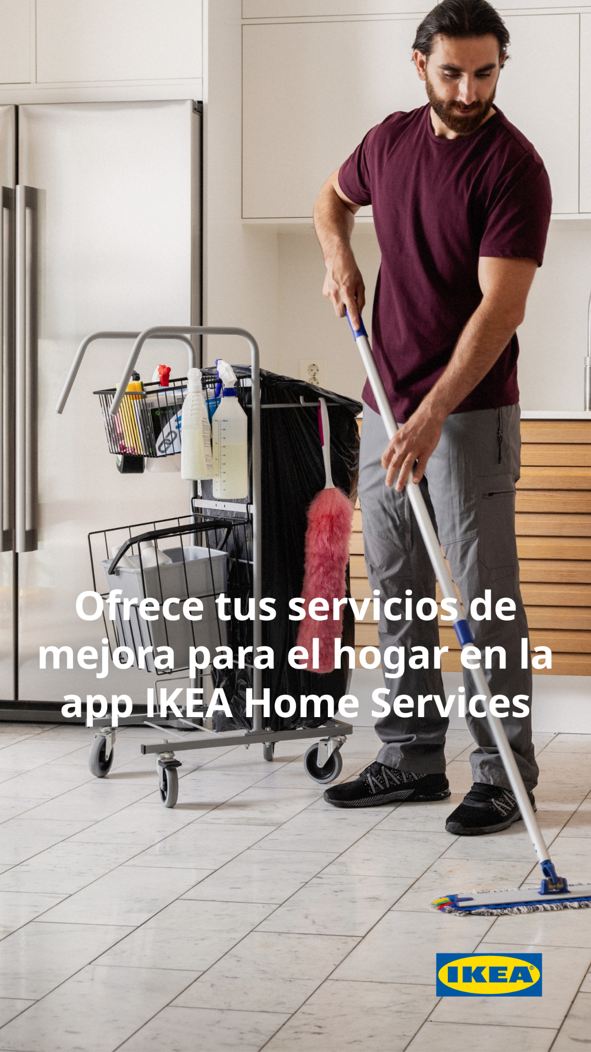 IKEA Facebook ad: Ofrece tus servicios de mejoras para el hogar…