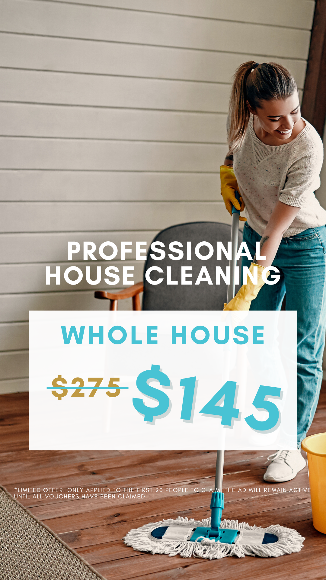 Upper Maids LLC. Facebook ad