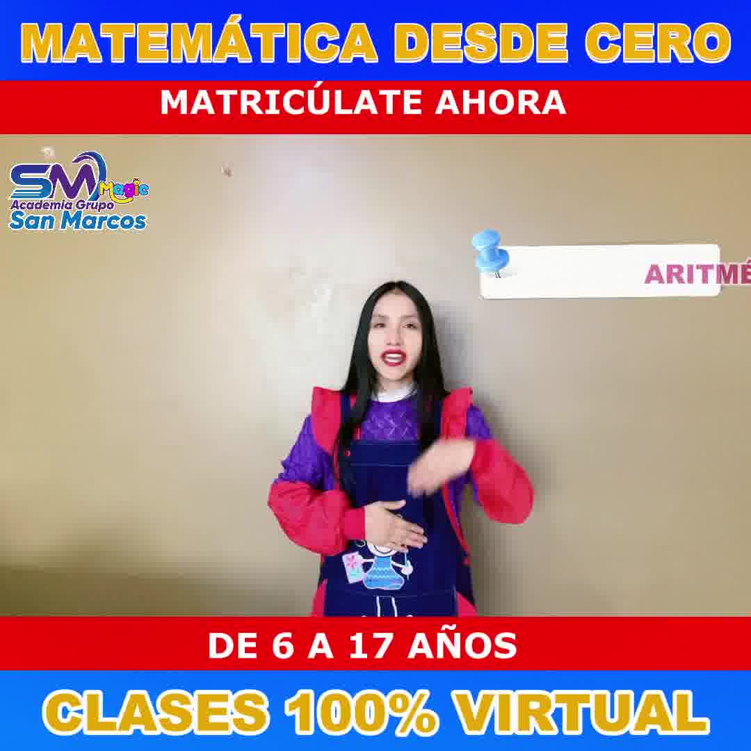 Academia San Marcos Magic Facebook ad: REFUERZO ESCOLAR