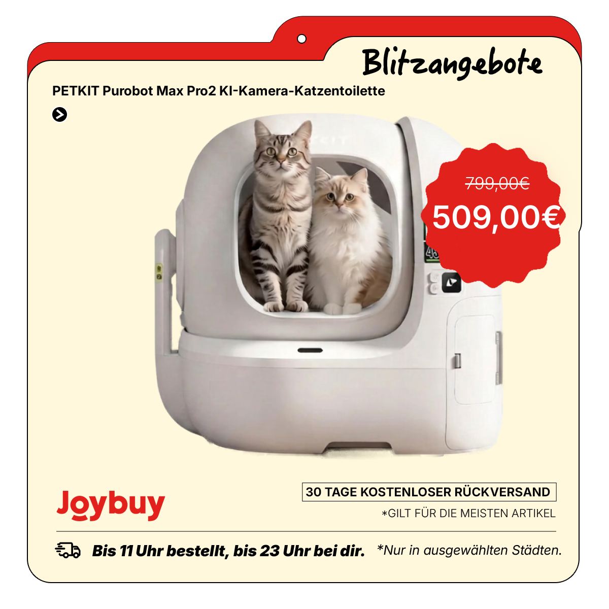 Joybuy Deutschland Facebook ad