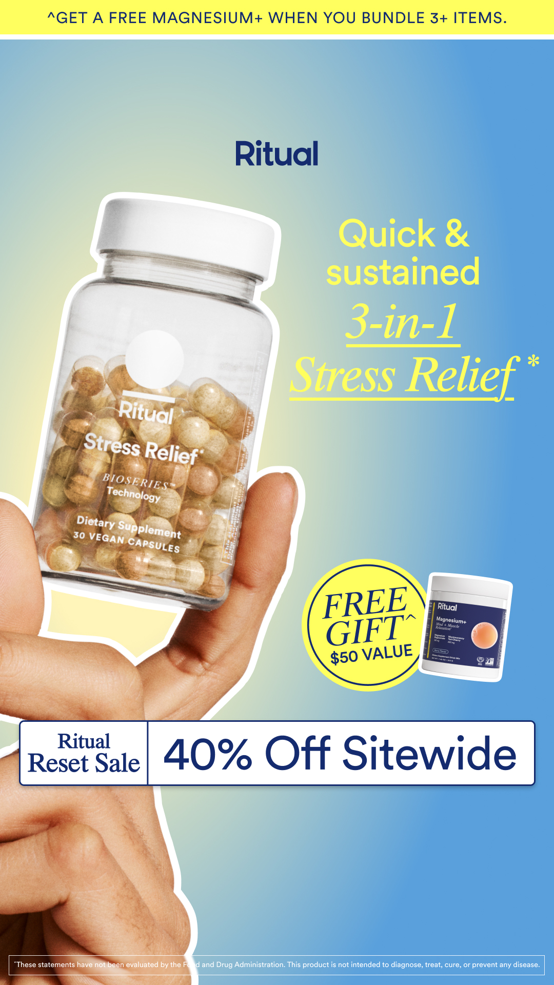 Ritual Facebook ad