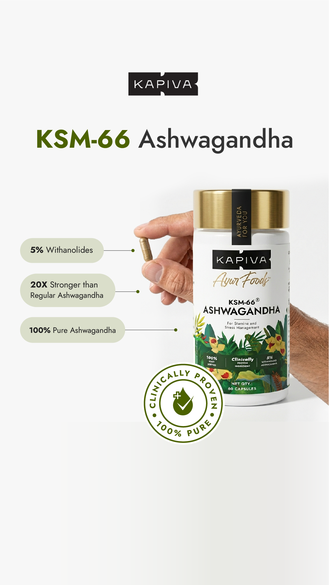 Daily Wellness Solutions by Kapiva Facebook ad