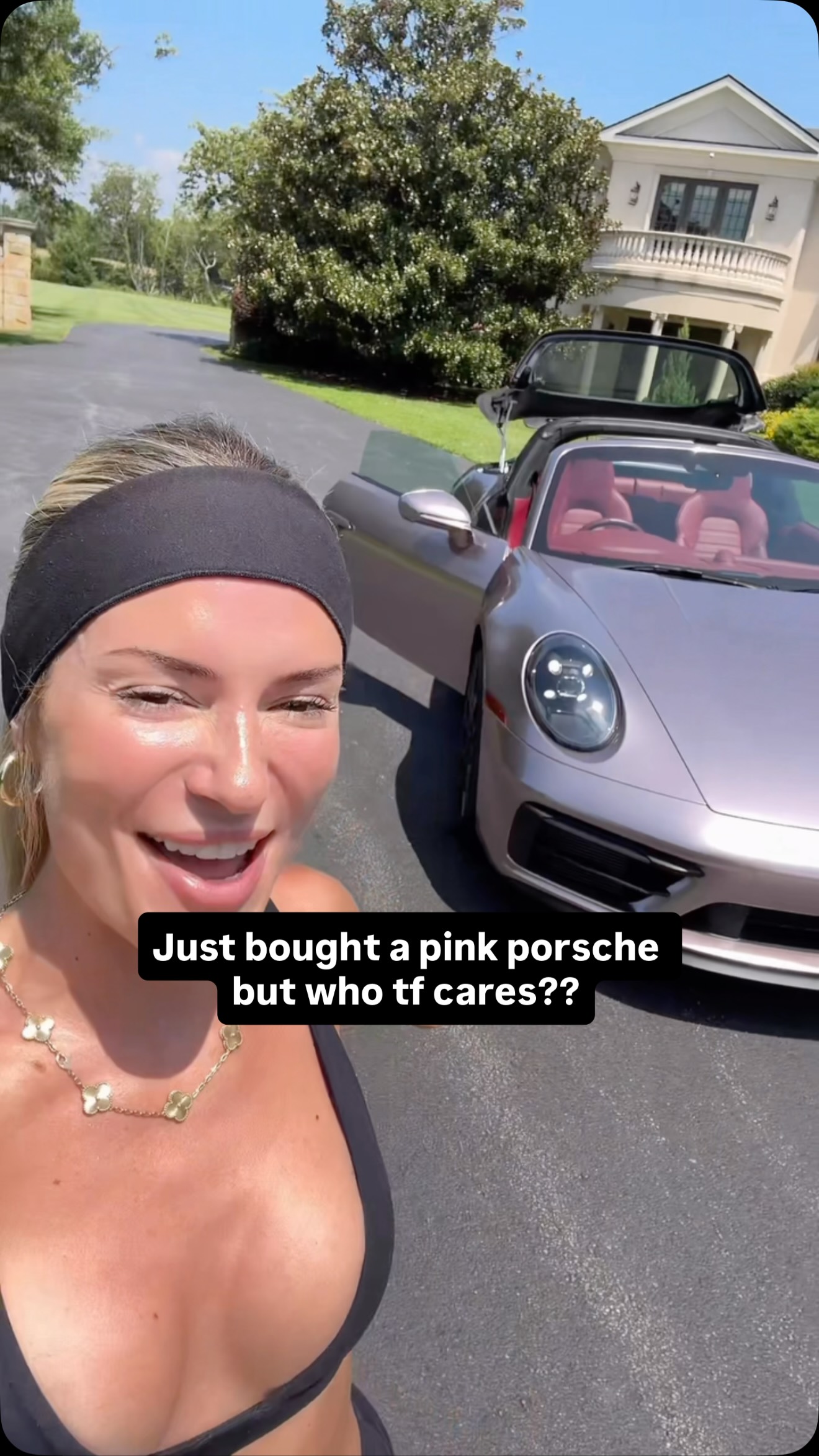 Shelby Sapp Facebook ad: NAH F*CK MY PORSCHE WHO CARES LOOK WHAT…