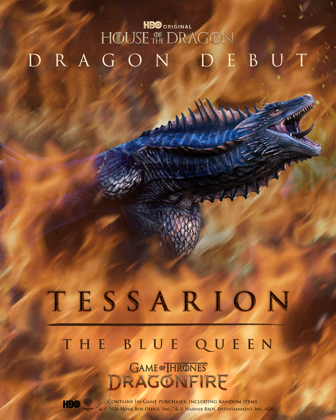 Game of Thrones: Dragonfire Facebook ad