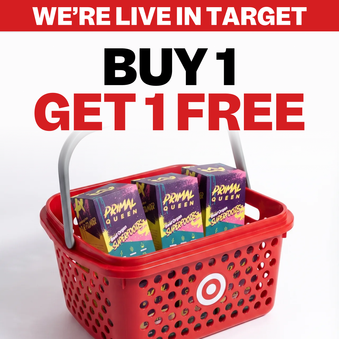 Primal Queen Facebook ad: Buy 1 Primal Queen at Target, Get 1 FREE