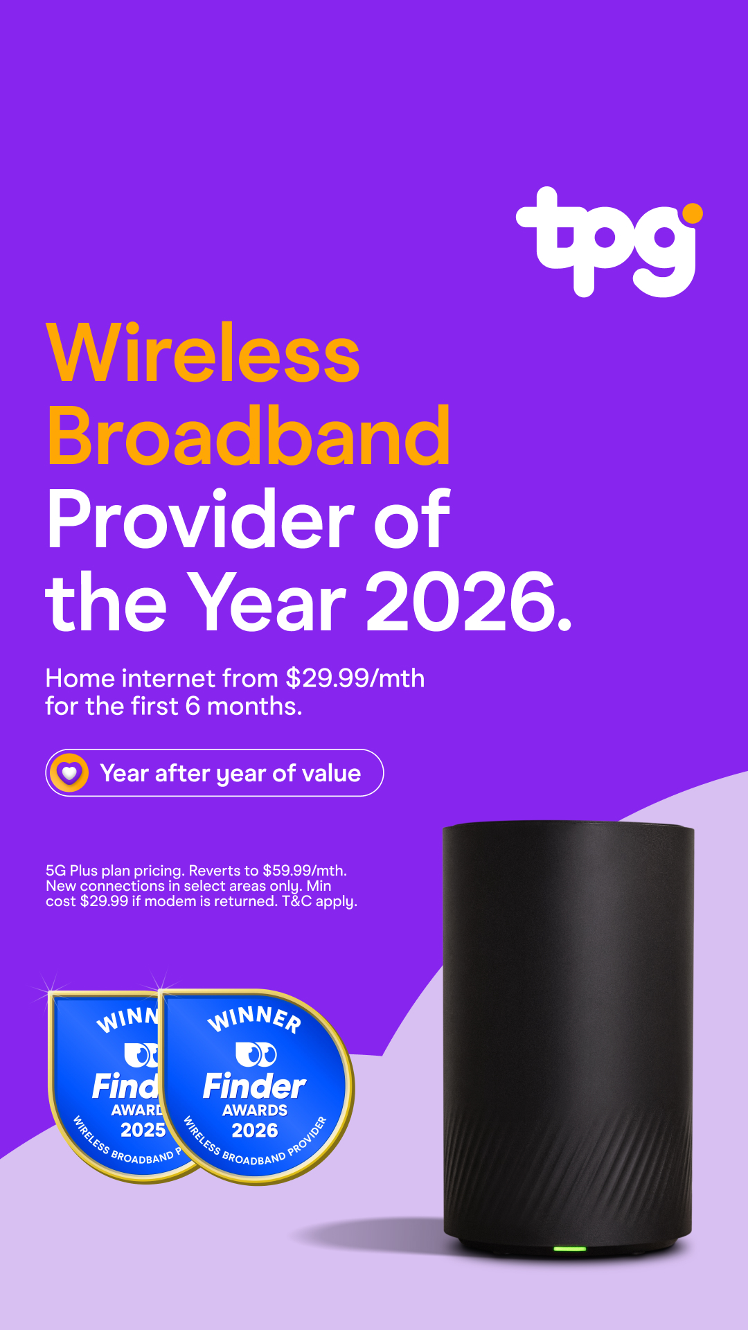 TPG Facebook ad
