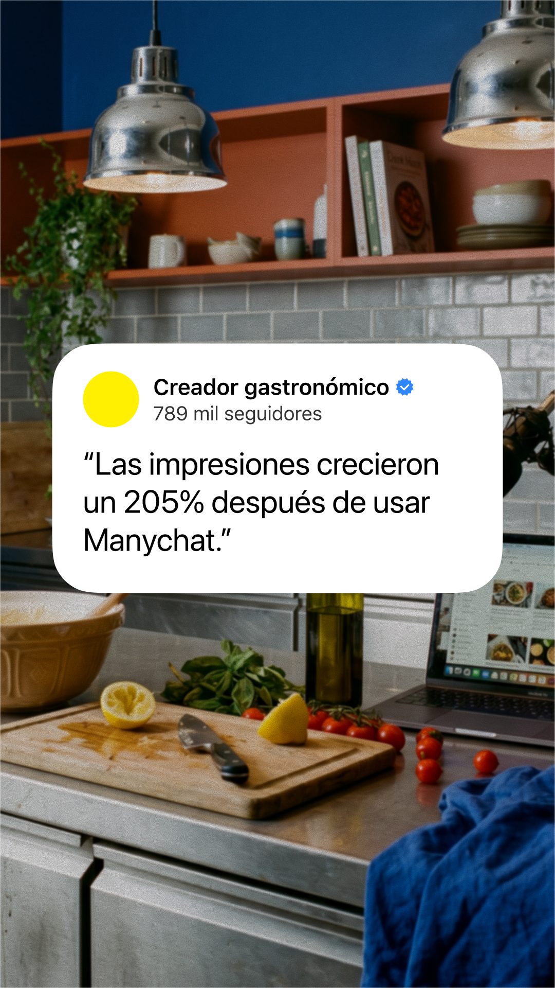 Manychat Facebook ad
