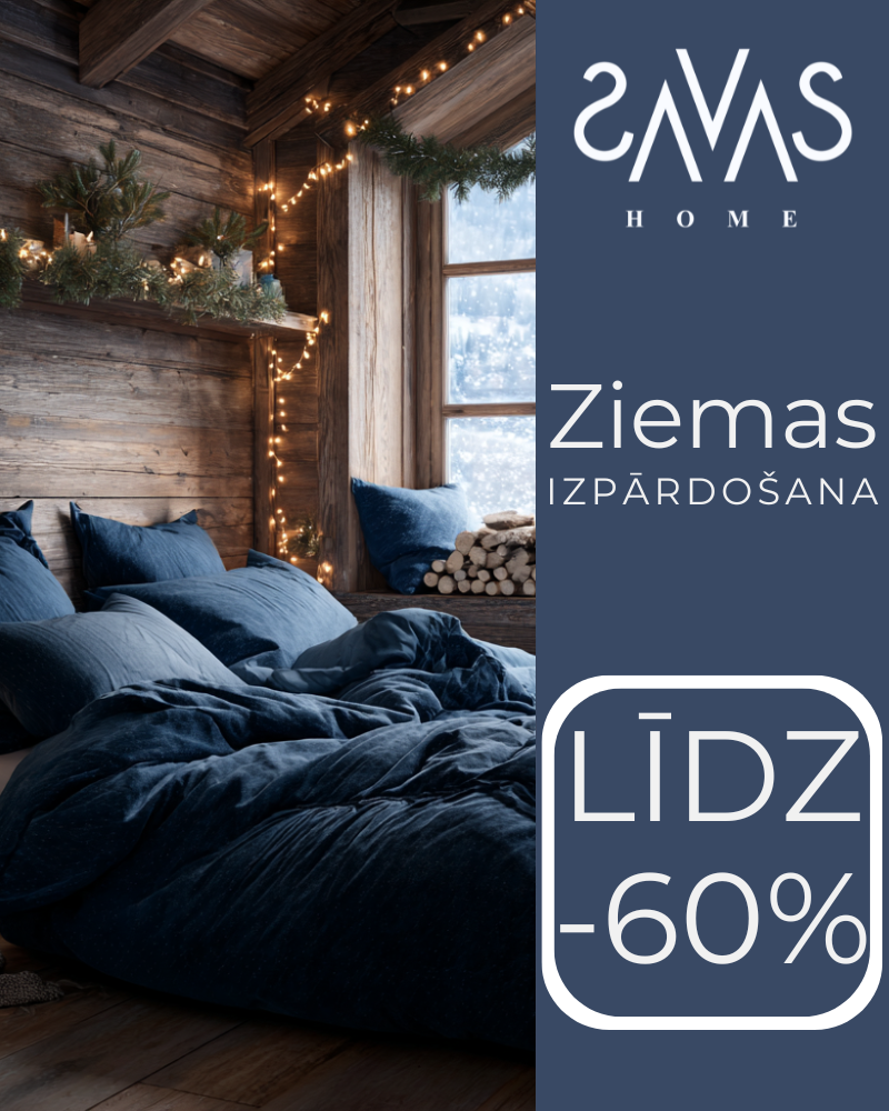 SAVAS Home tekstils Facebook ad from Jan 2, 2026