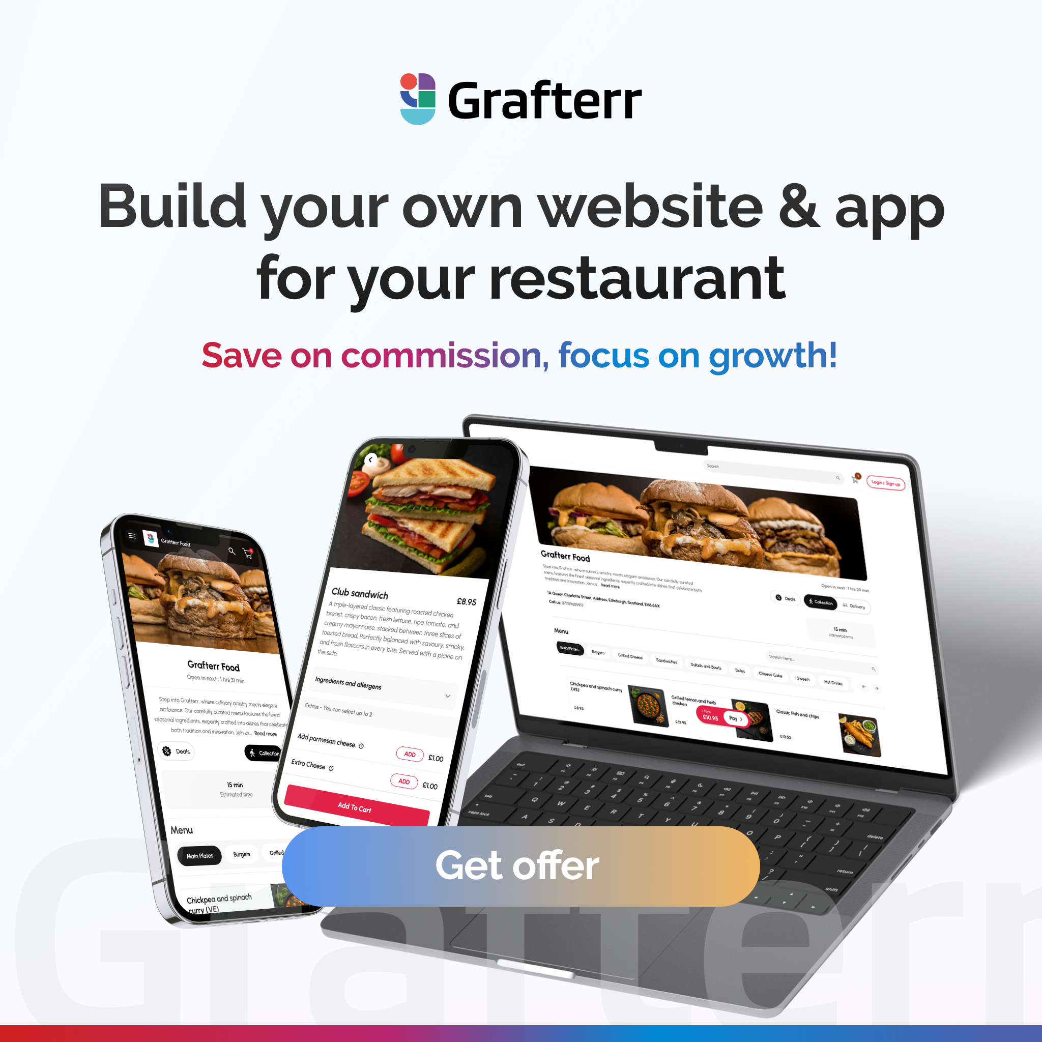 Grafterr Facebook ad