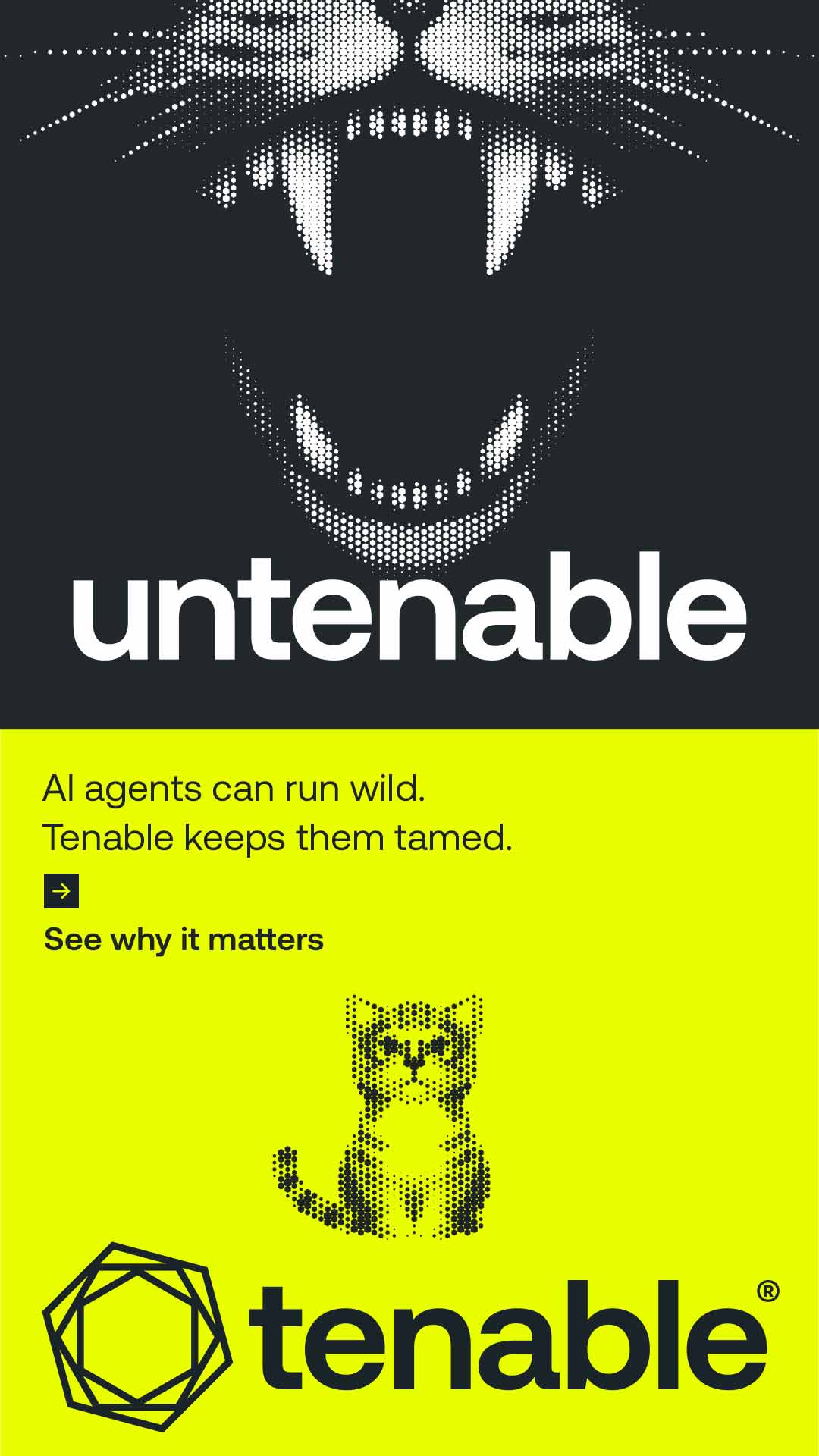 Tenable Facebook ad