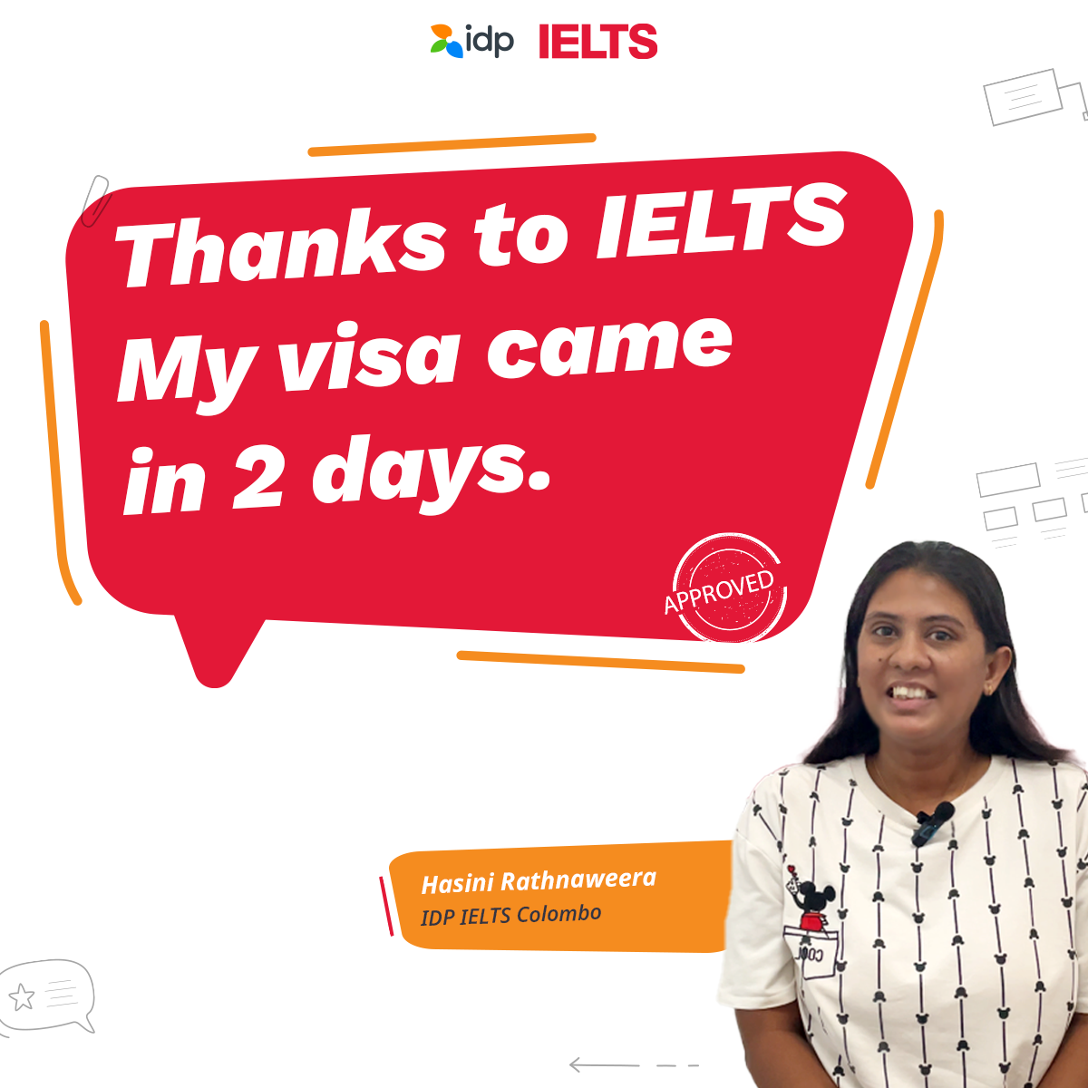 IELTS Essentials from IDP Facebook ad